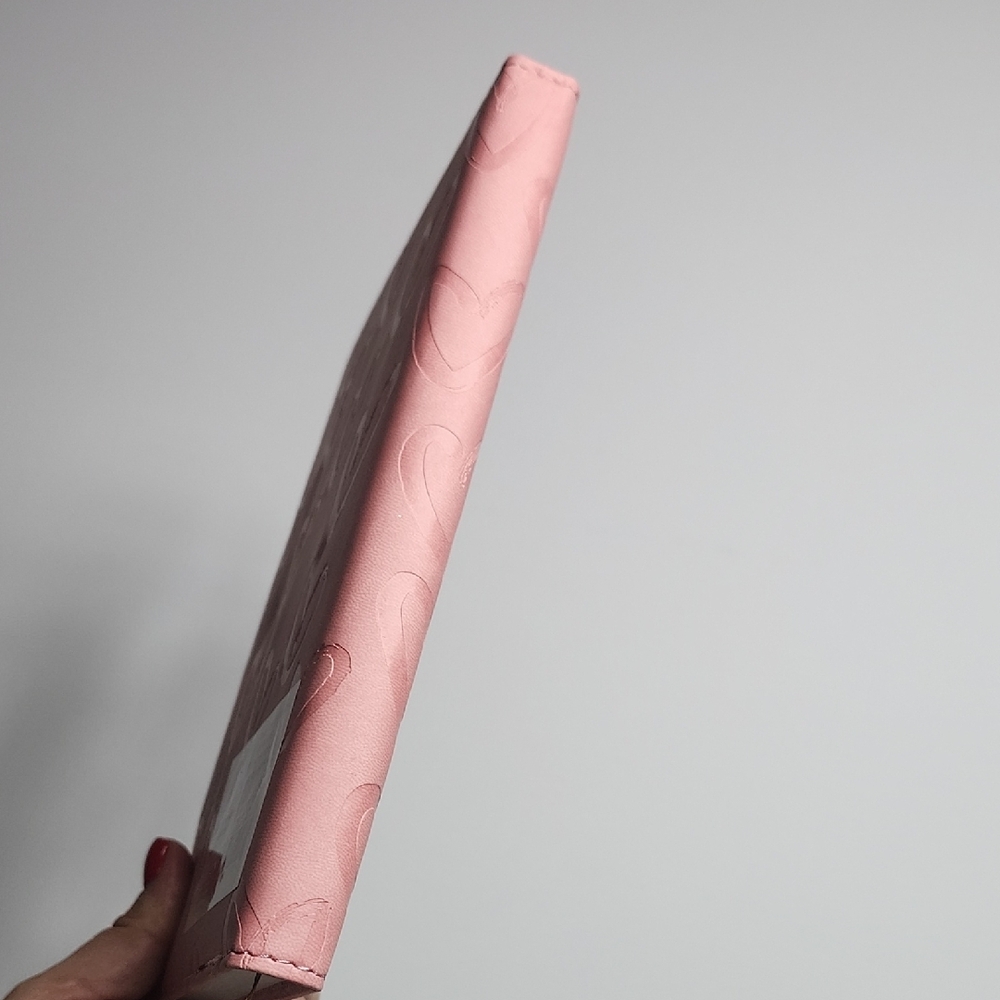 Pink Heart Patterned Notebook - Picture 8 of 9